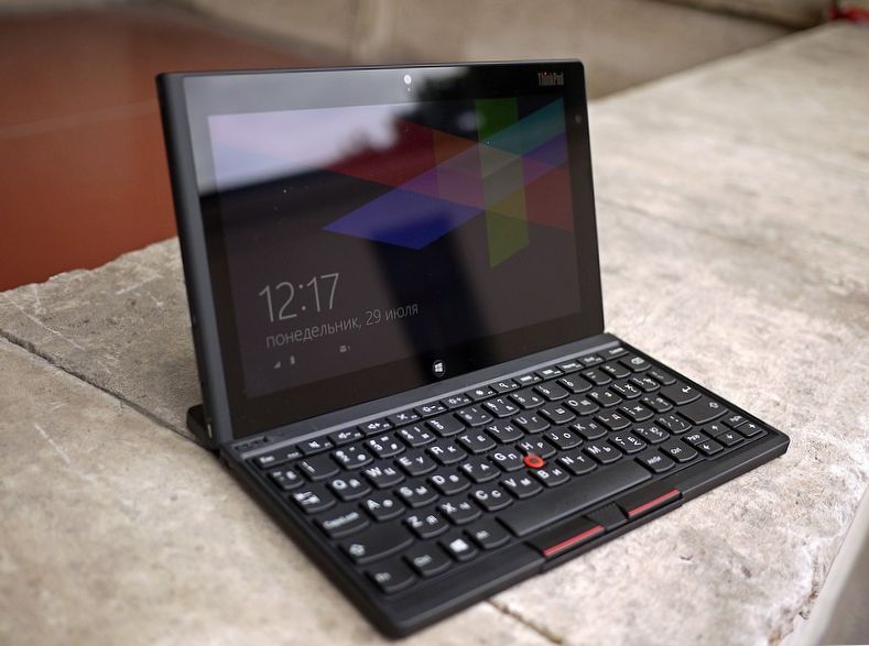 Половинки. Обзор Windows-планшета Lenovo ThinkPad Tablet 2