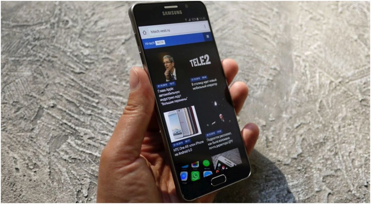Обзор смартфона Samsung Galaxy Note 5: другой изгиб (обзор, смартфона, samsung, galaxy) Обзор смартфона Samsung Galaxy Note 5: другой изгиб