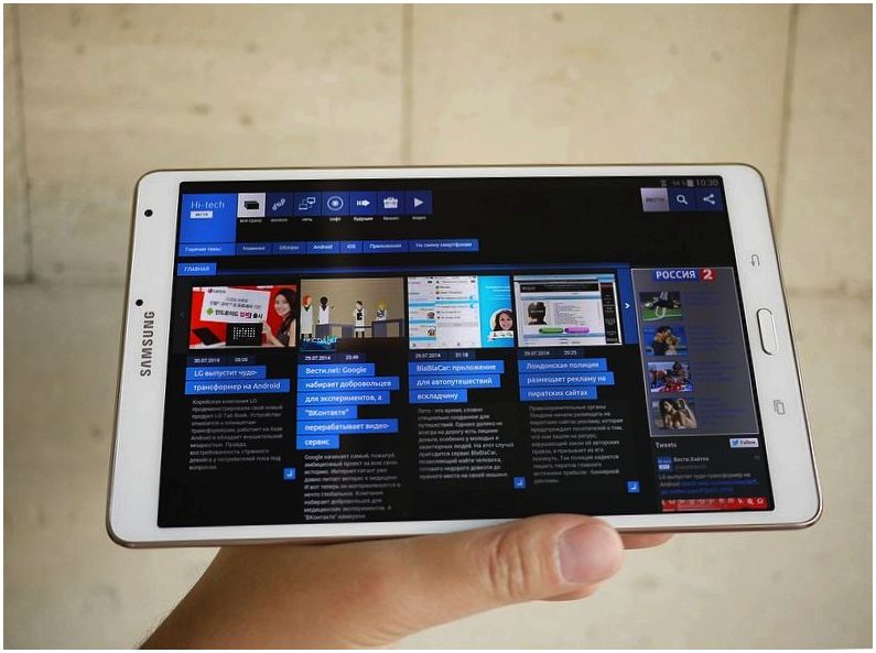 Обзор планшета Samsung Galaxy Tab S 8.4: козырь - дисплей (обзор, планшет, samsung, galaxy) Обзор планшета Samsung Galaxy Tab S 8.4: козырь - дисплей