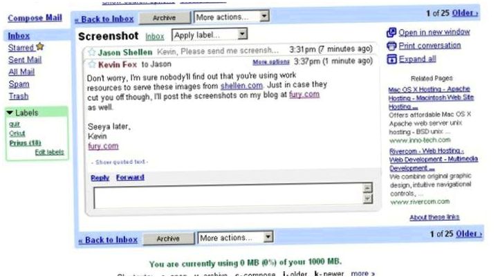 Как 10 лет назад началась Gmail: история запуска почты Google (назад, начаться, gmail, история) Как 10 лет назад началась Gmail: история запуска почты Google