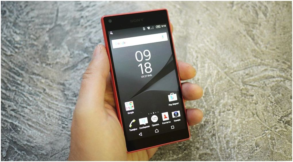 Обзор смартфона Sony Xperia Z5 Compact: удобство превыше всего