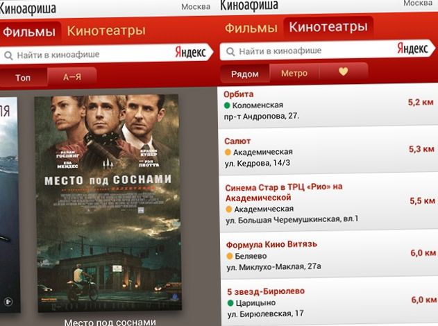 В поисках "Оскара". Десятка лучших Android-приложений для киноманов