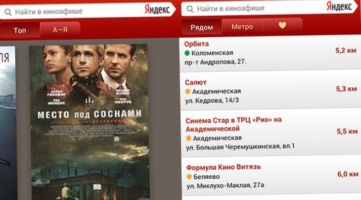 В поисках "Оскара". Десятка лучших Android-приложений для киноманов