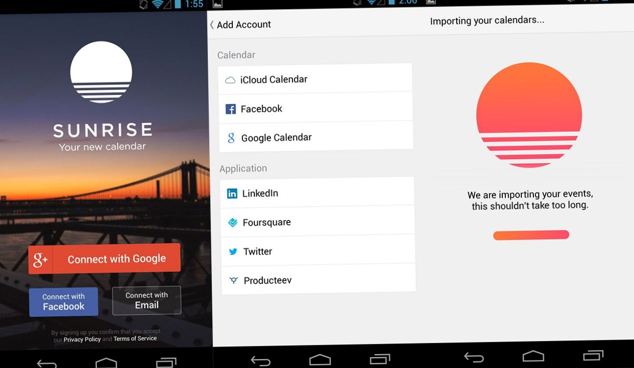 Sunrise: календарь "проще некуда" для Android (sunrise, календарь, простой, некуда, длить) Sunrise: календарь "проще некуда" для Android