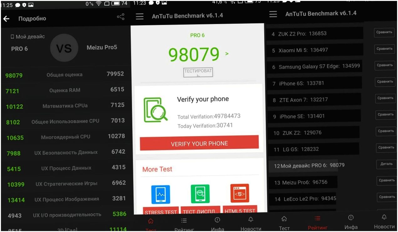 Обзор смартфона Meizu Pro 6: профи для меломанов (обзор, смартфона, meizu, профи, длить) Обзор смартфона Meizu Pro 6: профи для меломанов