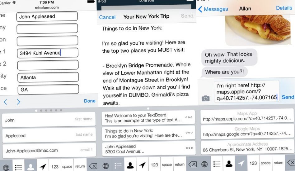 Со скоростью мысли. Обзор лучших сторонних клавиатур для iOS 8