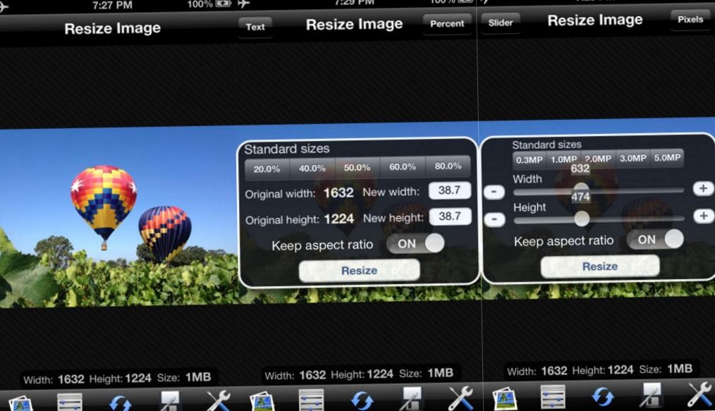 Resize Image быстро сожмет фотографии на iPhone (resize, image, быстрый, сожмет, фотография, iphone) Resize Image быстро сожмет фотографии на iPhone