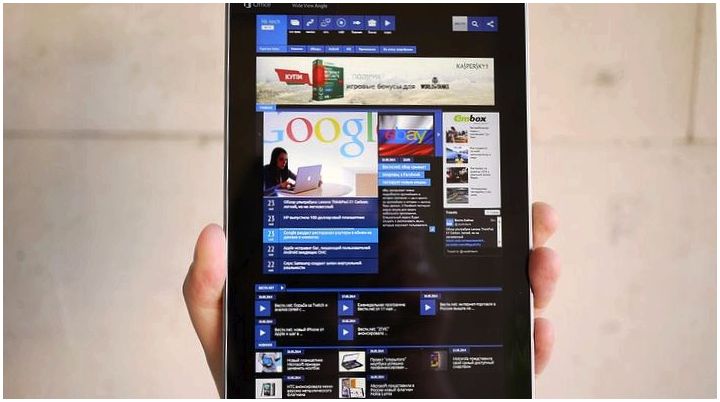 Обзор планшета Acer Iconia W4: офис в кармане