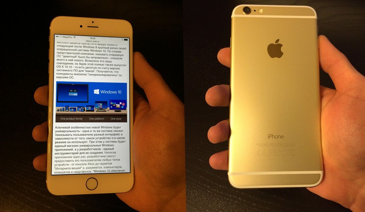 Шестерки с плюсом. Обзор смартфонов iPhone 6 и 6 Plus (шестерка, плюс, обзор, смартфонов) Шестерки с плюсом. Обзор смартфонов iPhone 6 и 6 Plus