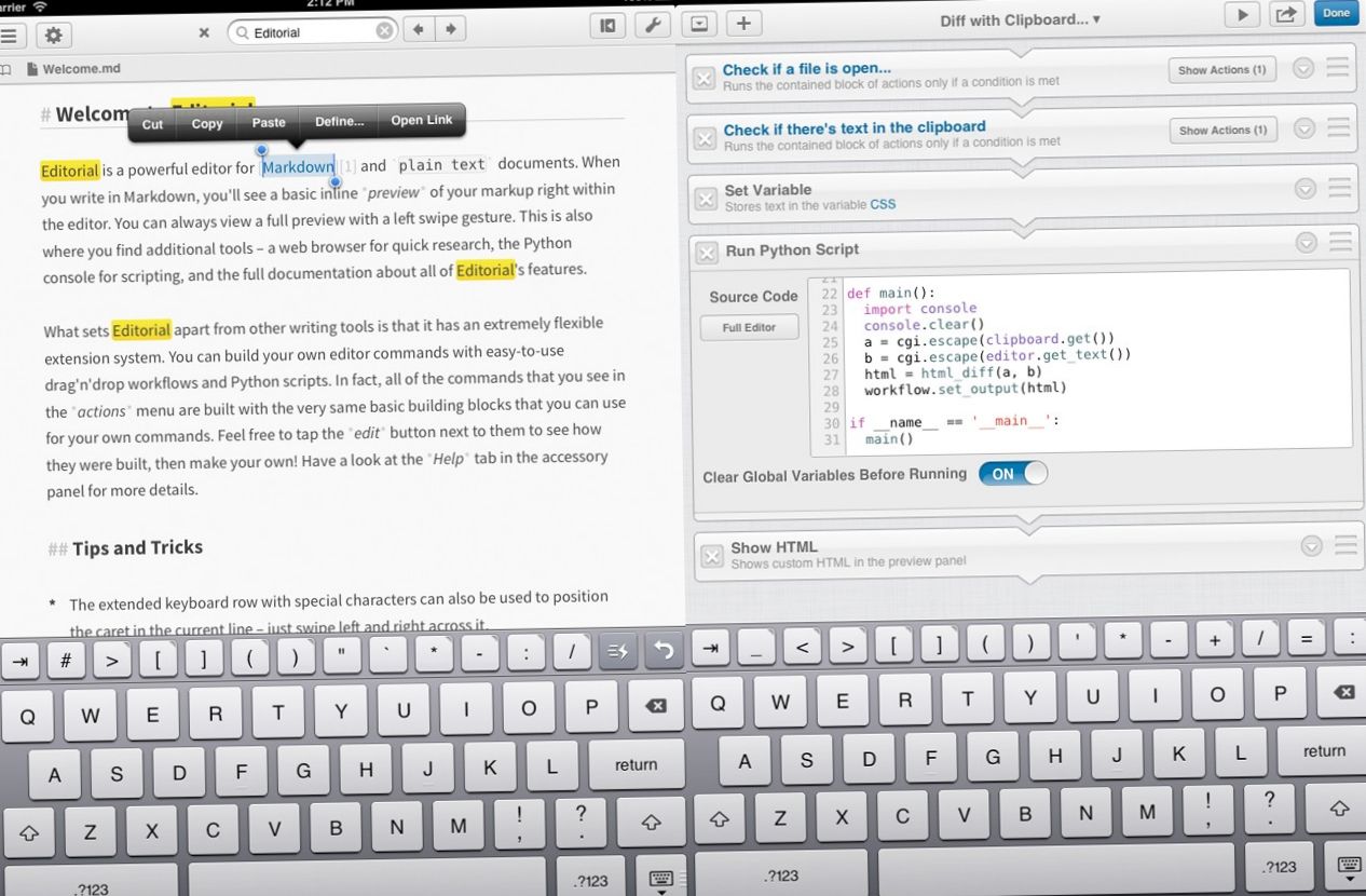 Толстому и не снилось. Лучшие текстовые редакторы для iPad (толстый, сниться, лучший, текстовой) Толстому и не снилось. Лучшие текстовые редакторы для iPad