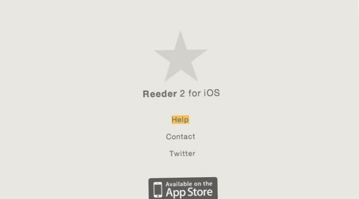 Упражнения с лентами: Reeder 2 вышел на iOS