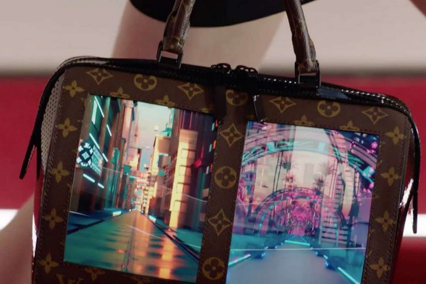 (louis, vuitton, представил, роскошную, коллекцию) Louis Vuitton представил роскошную коллекцию сумок с гибкими дисплеями AMOLED
