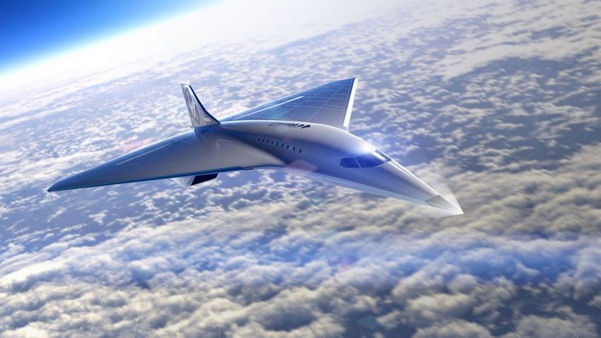 (virgin, galactic, представляет, сверхзвуковой, самолет, mach) Virgin Galactic представляет сверхзвуковой самолет Mach 3