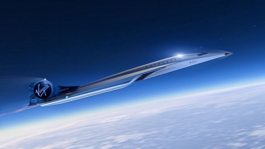 (virgin, galactic, представляет, сверхзвуковой, самолет, mach) Virgin Galactic представляет сверхзвуковой самолет Mach 3